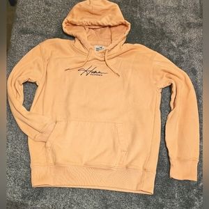Hollister Must Have Mens Coral Hoodie, Size Small.
